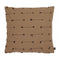Ransvik, Cushion Cover, H50xW50cm, Black/Tobacco
